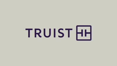 Truist logo on an off-white background
