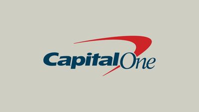 Capital One logo on an off-white background